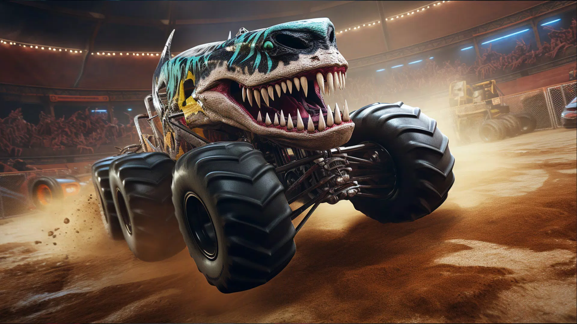 Crazy Monster Truck Games Captura de tela 0