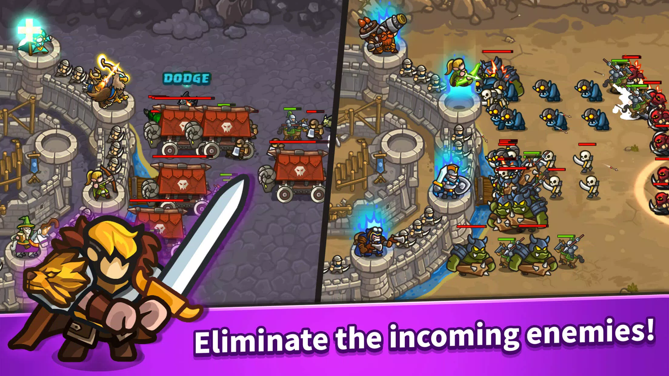 Idle Kingdom Defense (放置型國王防禦) 螢幕截圖 0