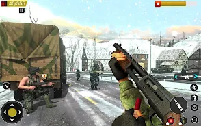 World War 2 Gun Shooting Games 螢幕截圖 1