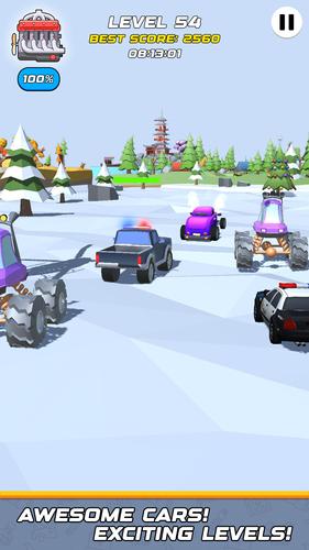 Car Crash: Police Cop Chase スクリーンショット 3