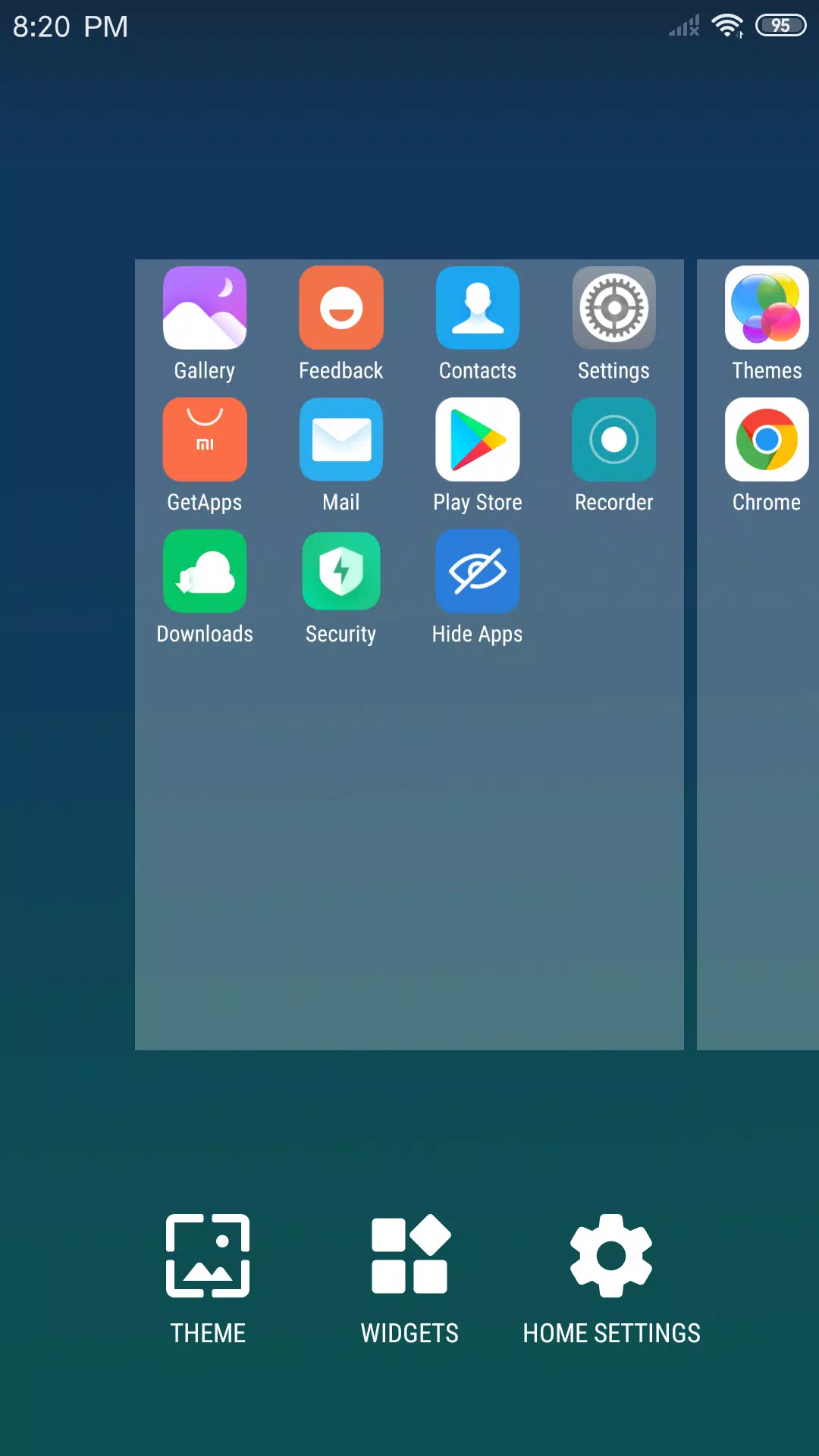 X Launcher Ekran Görüntüsü 3
