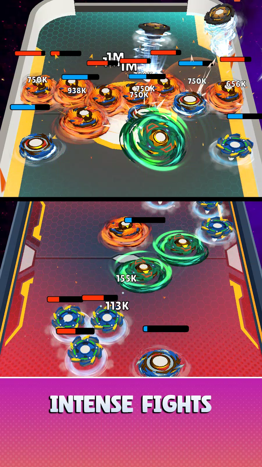 Spinner Infinity: Merge Battle Zrzut ekranu 1