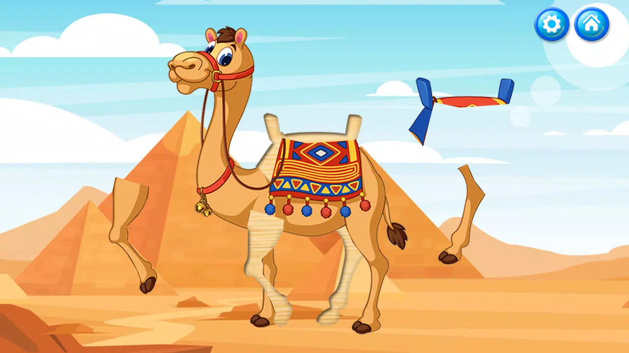 Kids Puzzles - Safari Puzzles 螢幕截圖 2