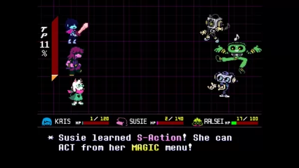 DELTARUNE戦闘メカニズム詳細