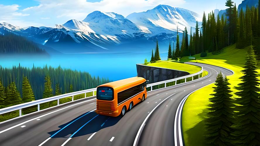 Bus Simulator Games: Bus Games Capture d'écran 0