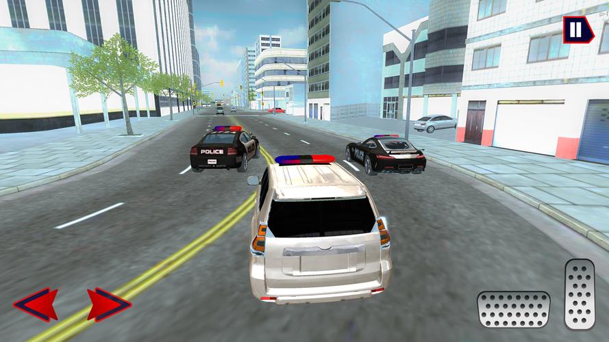 US Police Prado: City Car Capture d'écran 2