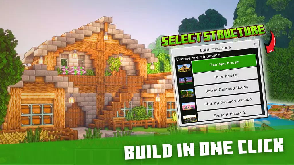 House Builder for Minecraft PE 螢幕截圖 0