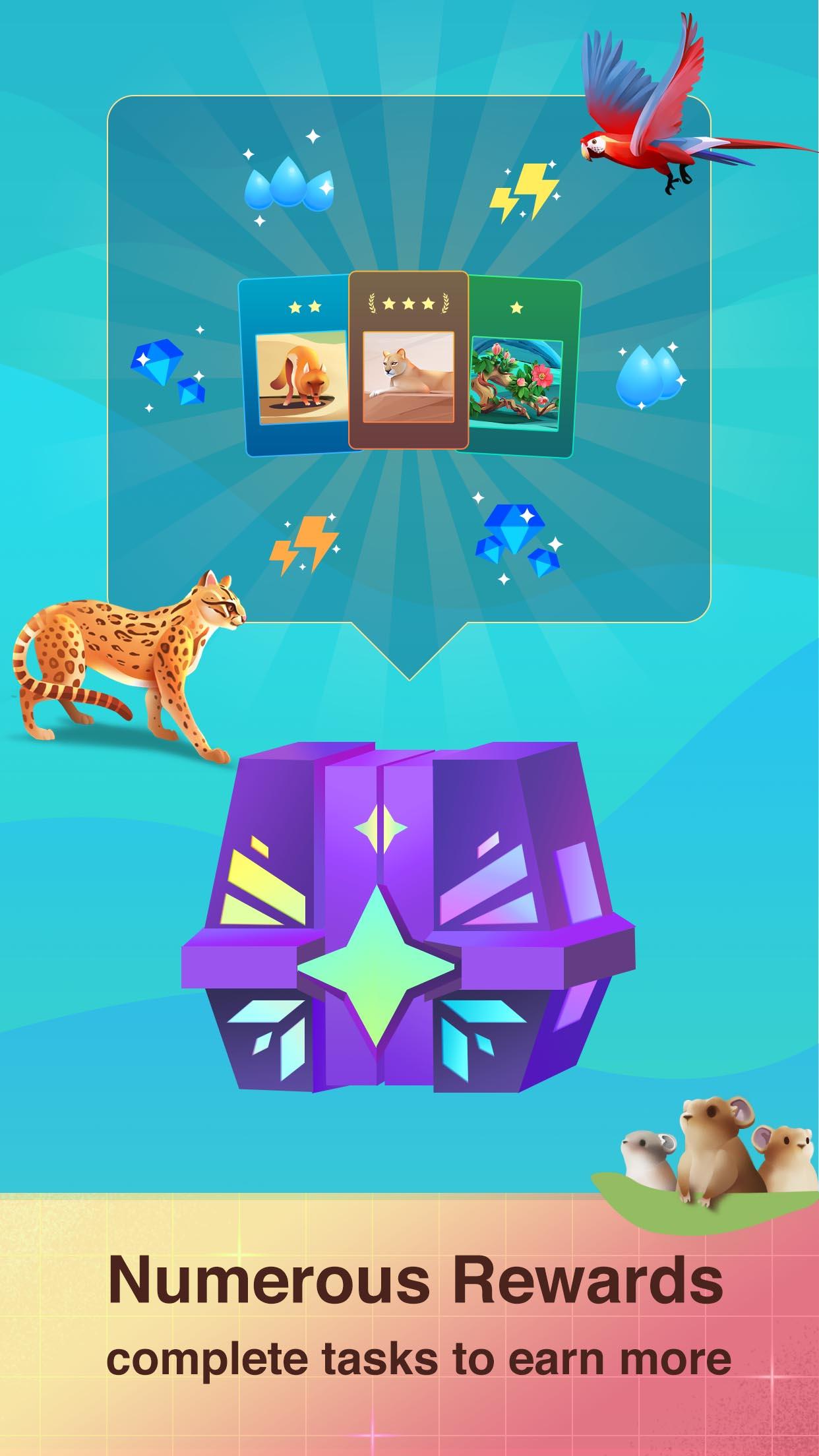 Idle Wildlife Incremental Zoo 螢幕截圖 1
