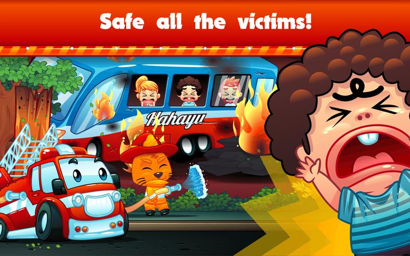 Marbel Firefighters Kid Heroes Captura de tela 2