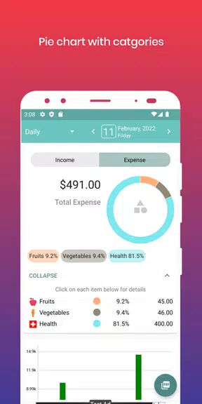 Day-to-day Expenses 스크린샷 3