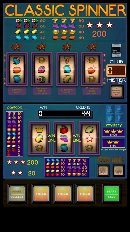 Free Slot Machine Classic Spinner 螢幕截圖 0