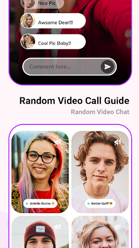 Live Video Call - Random Chat ภาพหน้าจอ 1