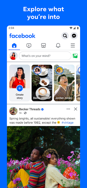 Facebook older version Ảnh chụp màn hình 2