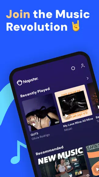 Napster Schermafbeelding 0