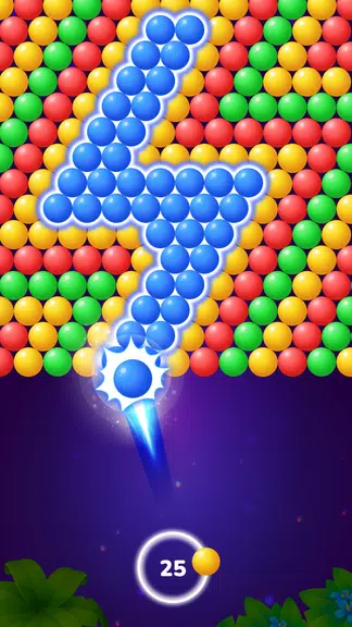 Bubble Shooter Tale: Ball Game ဖန်သားပြင်ဓာတ်ပုံ 1