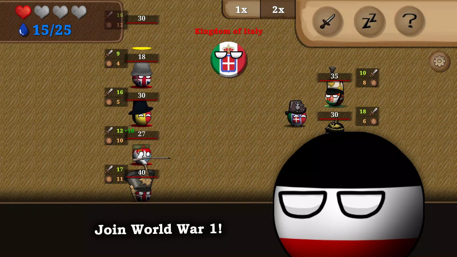 Countryball: Europe 1890 螢幕截圖 2