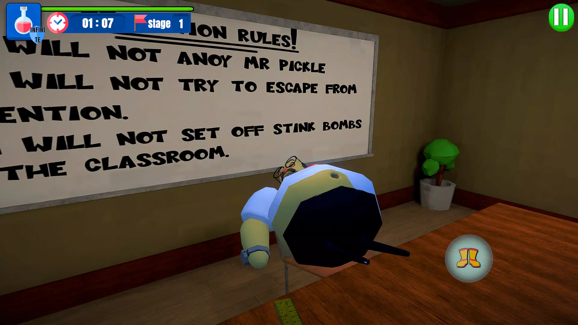 Obby School Breakout 螢幕截圖 0