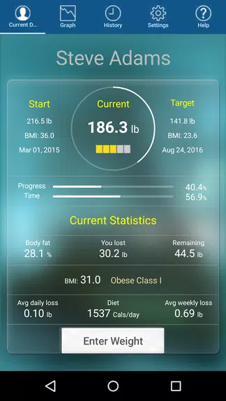 Monitor Your Weight 螢幕截圖 0