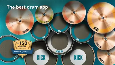 Real Drum: Electronic Drums Ảnh chụp màn hình 0