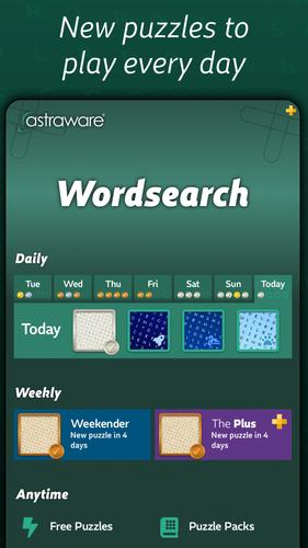 Astraware Wordsearch Captura de pantalla 3