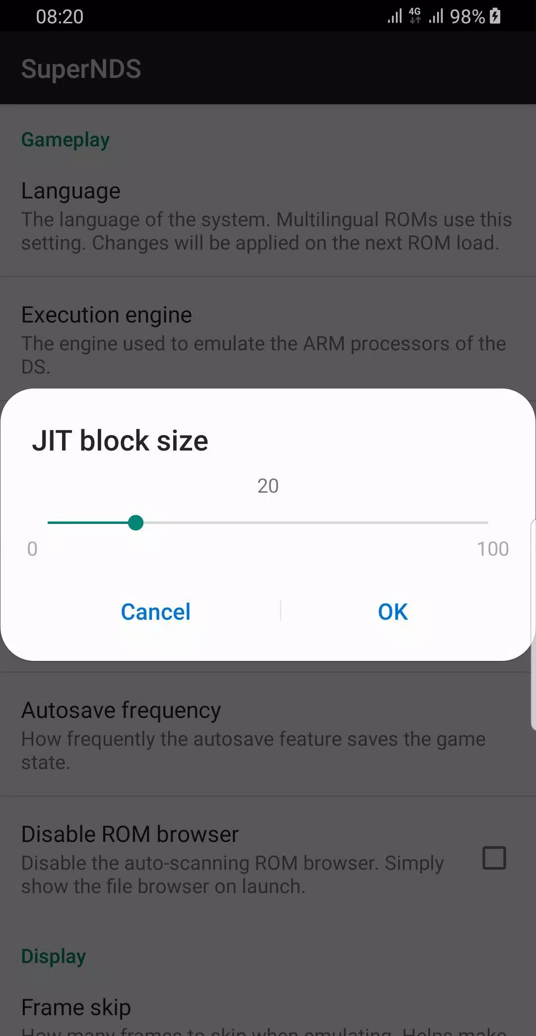 SuperNDS Emulator 螢幕截圖 1