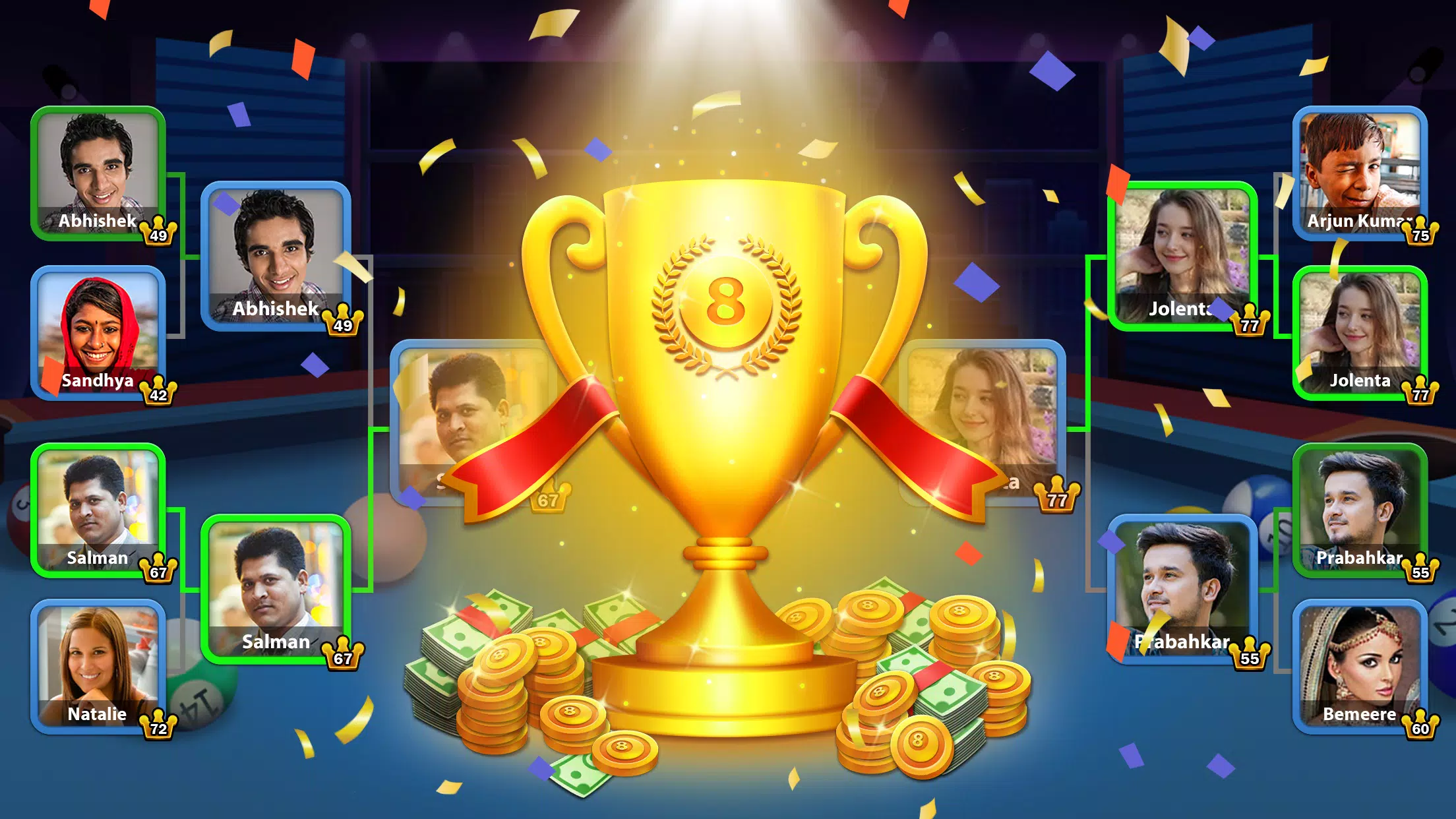 8 Ball & 9 Ball Pool 螢幕截圖 3