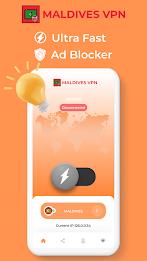 Maldives VPN - Private Proxy ဖန်သားပြင်ဓာတ်ပုံ 1