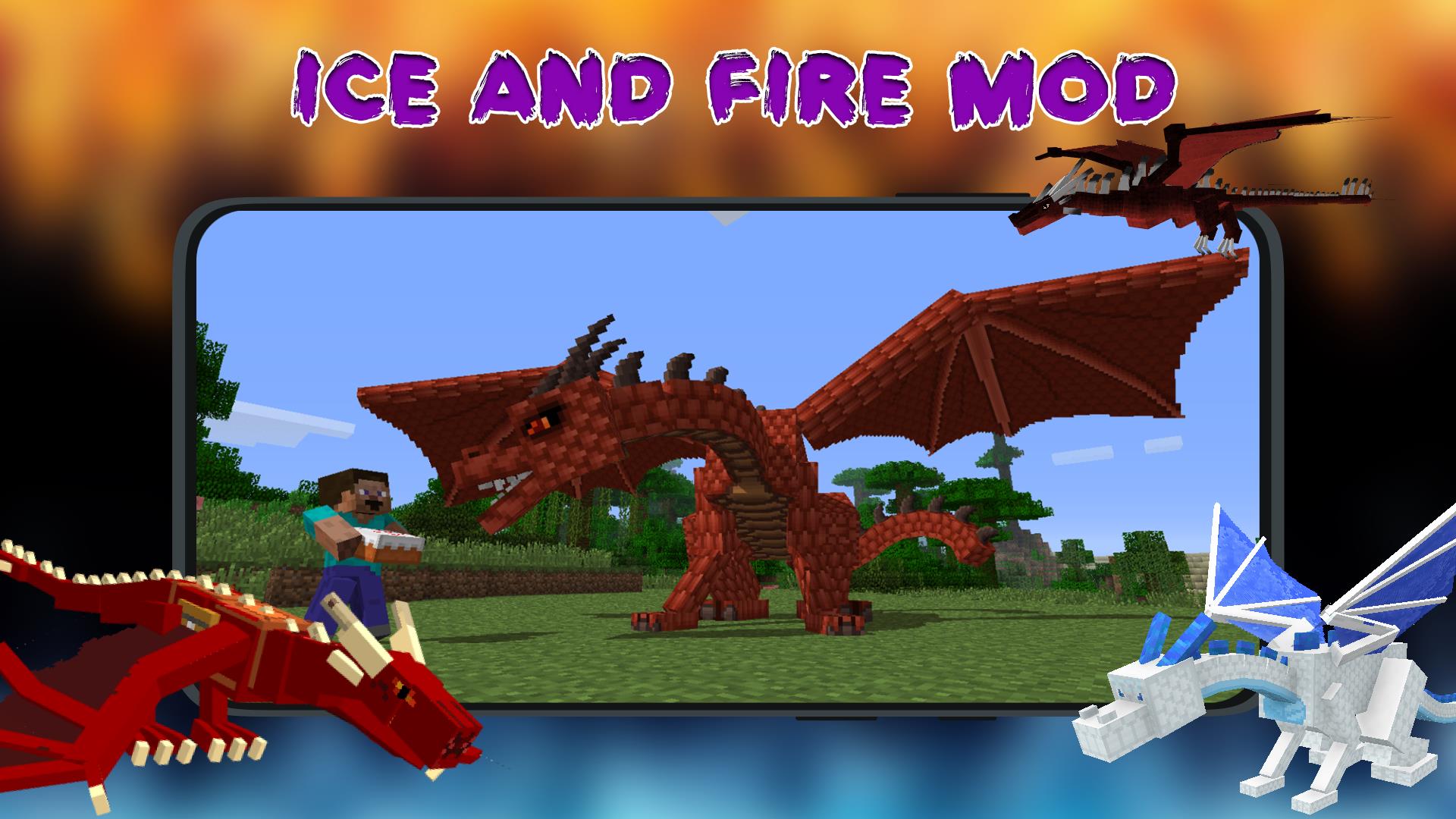 Ice and Fire Mod For Minecraft Ekran Görüntüsü 2