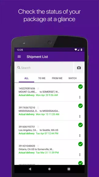 FedEx Mobile Скриншот 1