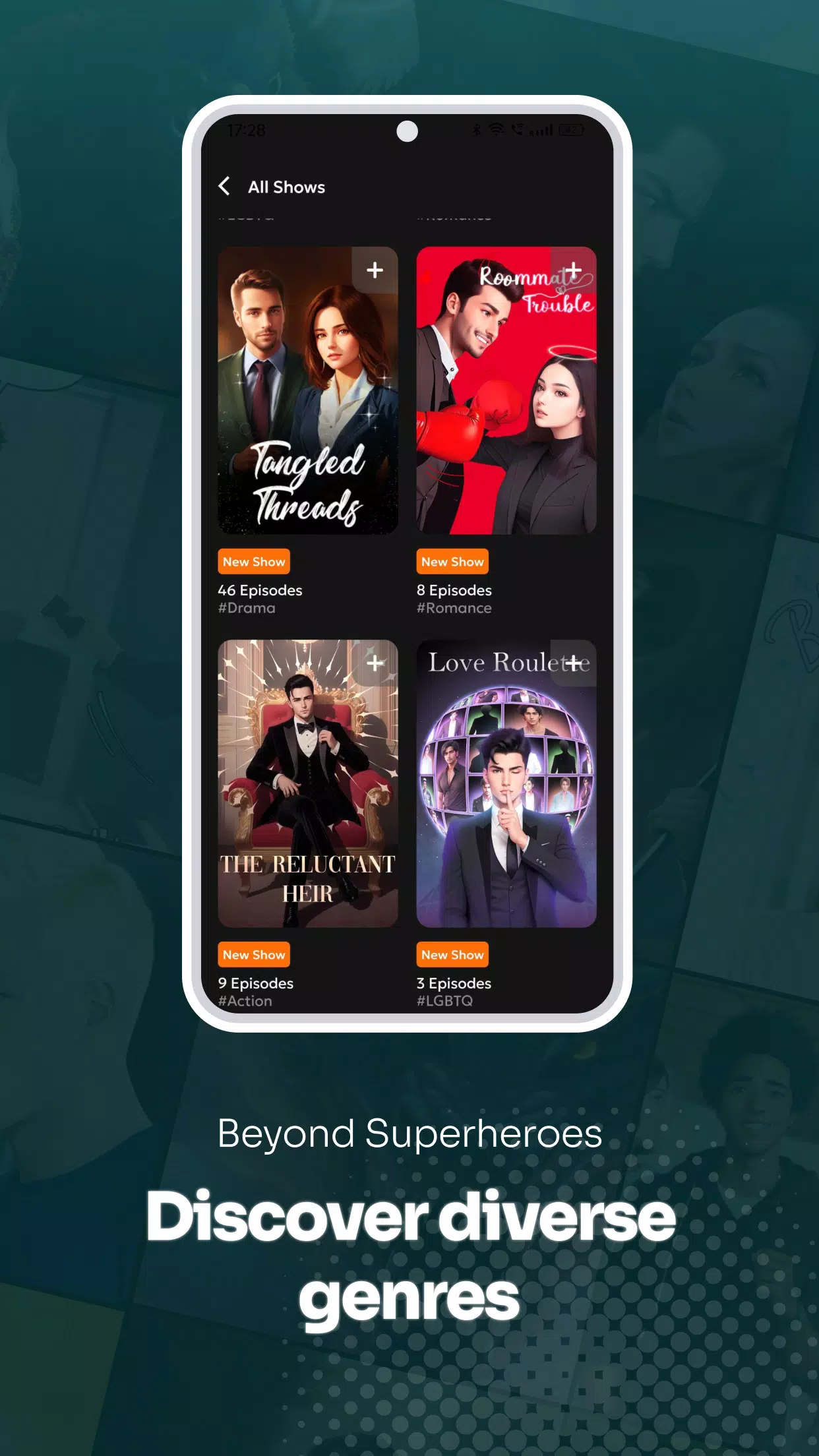 Dashtoon 螢幕截圖 1