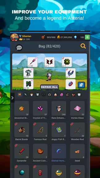 Mana Storia - Classic MMORPG ဖန်သားပြင်ဓာတ်ပုံ 1
