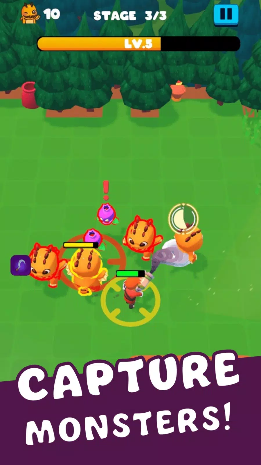 RAWR: Fight & Collect Monsters 螢幕截圖 2