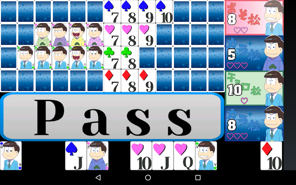 Mr Osomatsu 's Cards 螢幕截圖 1