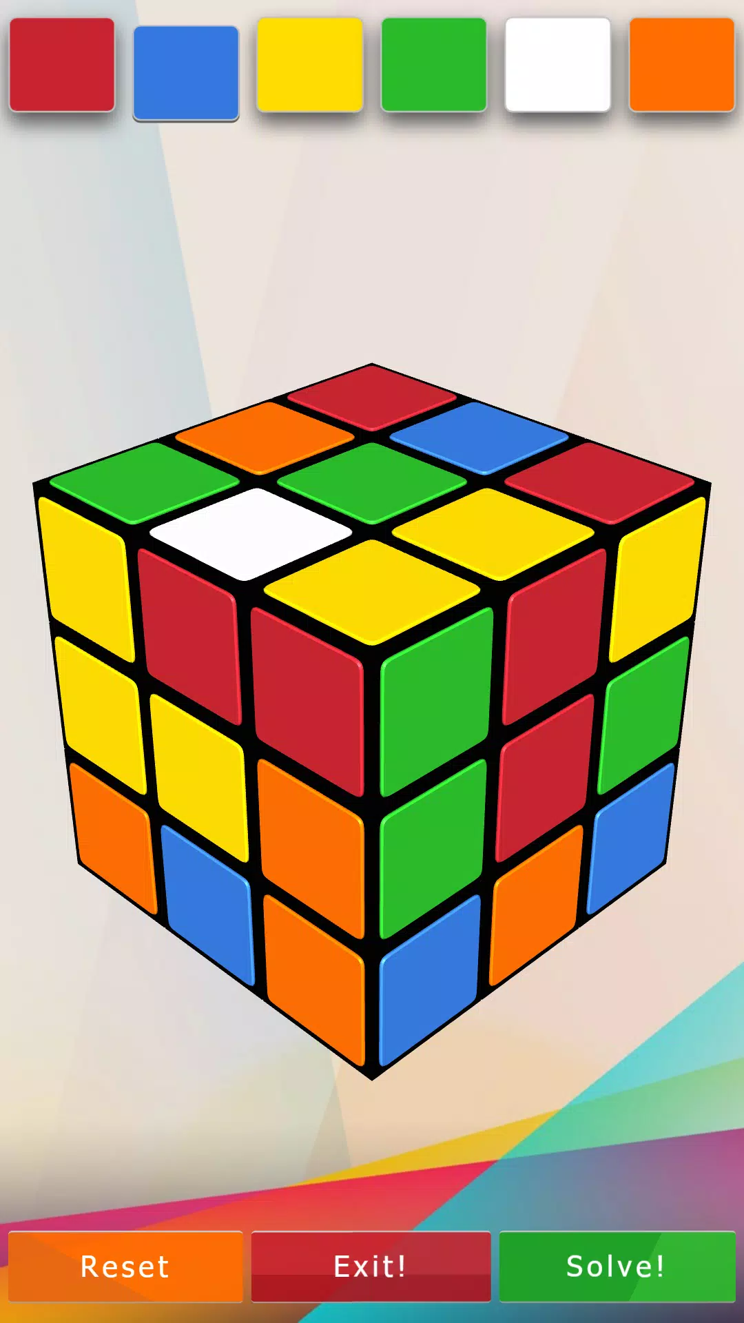 3D-Cube Solver スクリーンショット 3
