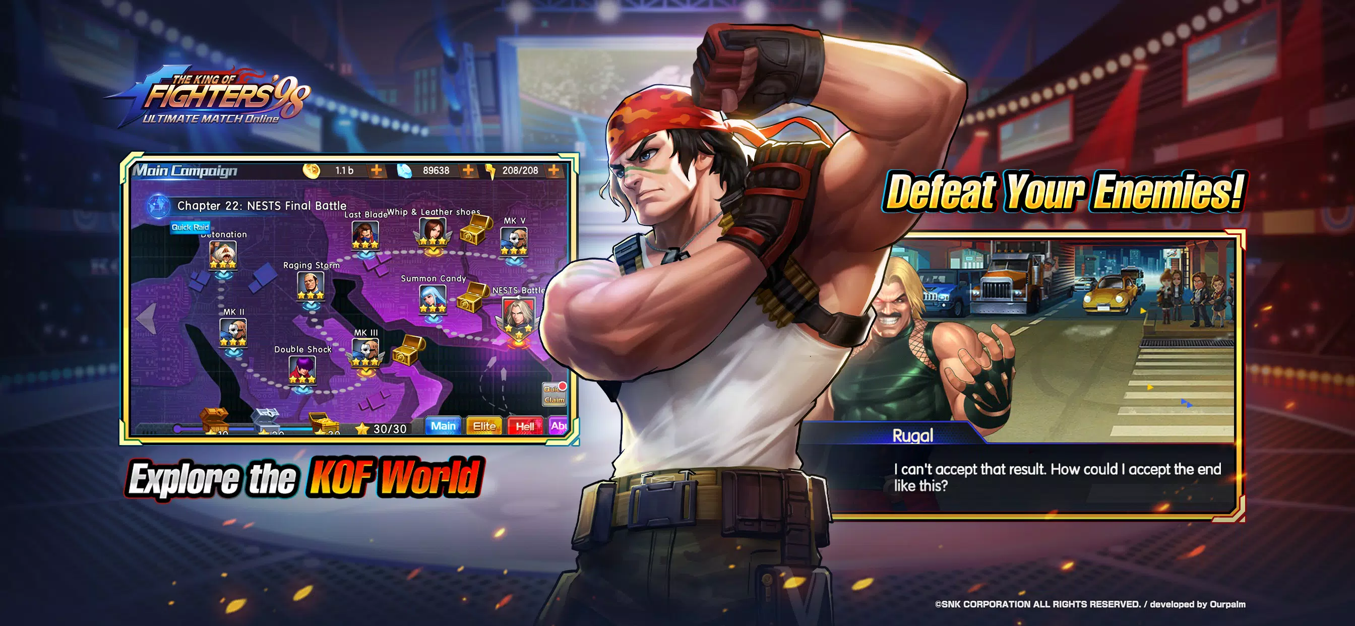 THE KING OF FIGHTERS '98 UM OL 螢幕截圖 3