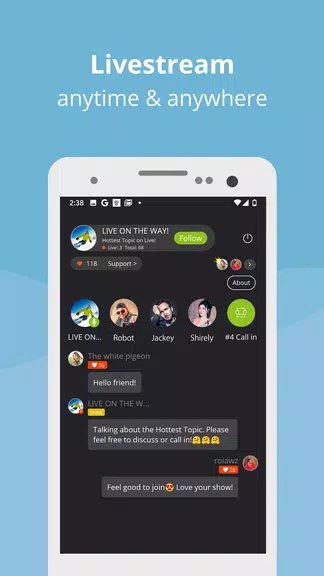 Pod Bean des Podcast-Players Screenshot 2