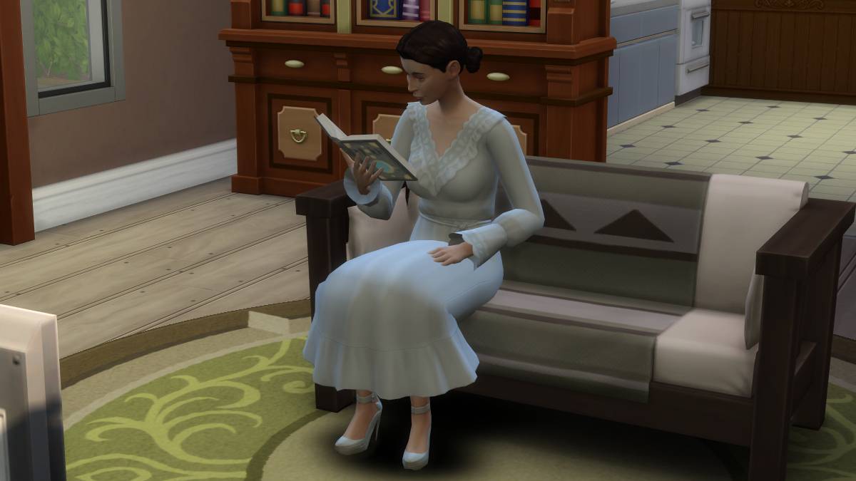Die Literacy Heroine Challenge als Teil eines Artikels über die Legacy -Herausforderungen der Sims 4.