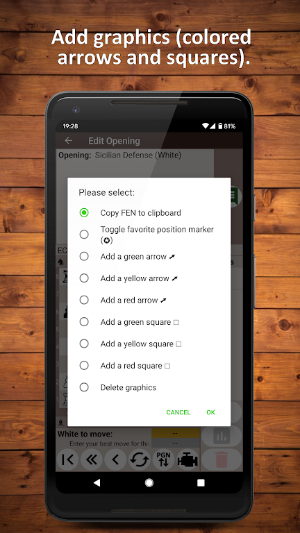 Chess Openings Trainer Lite ဖန်သားပြင်ဓာတ်ပုံ 3