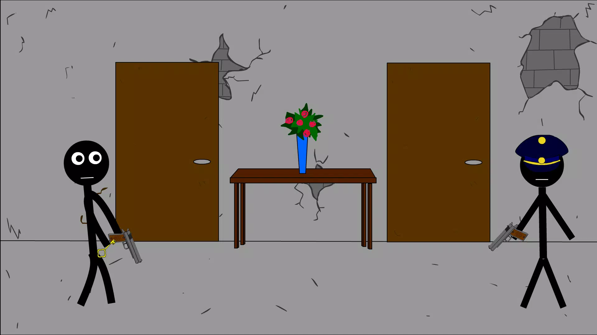Stickman Jailbreak 2，Dumb ways Ekran Görüntüsü 1