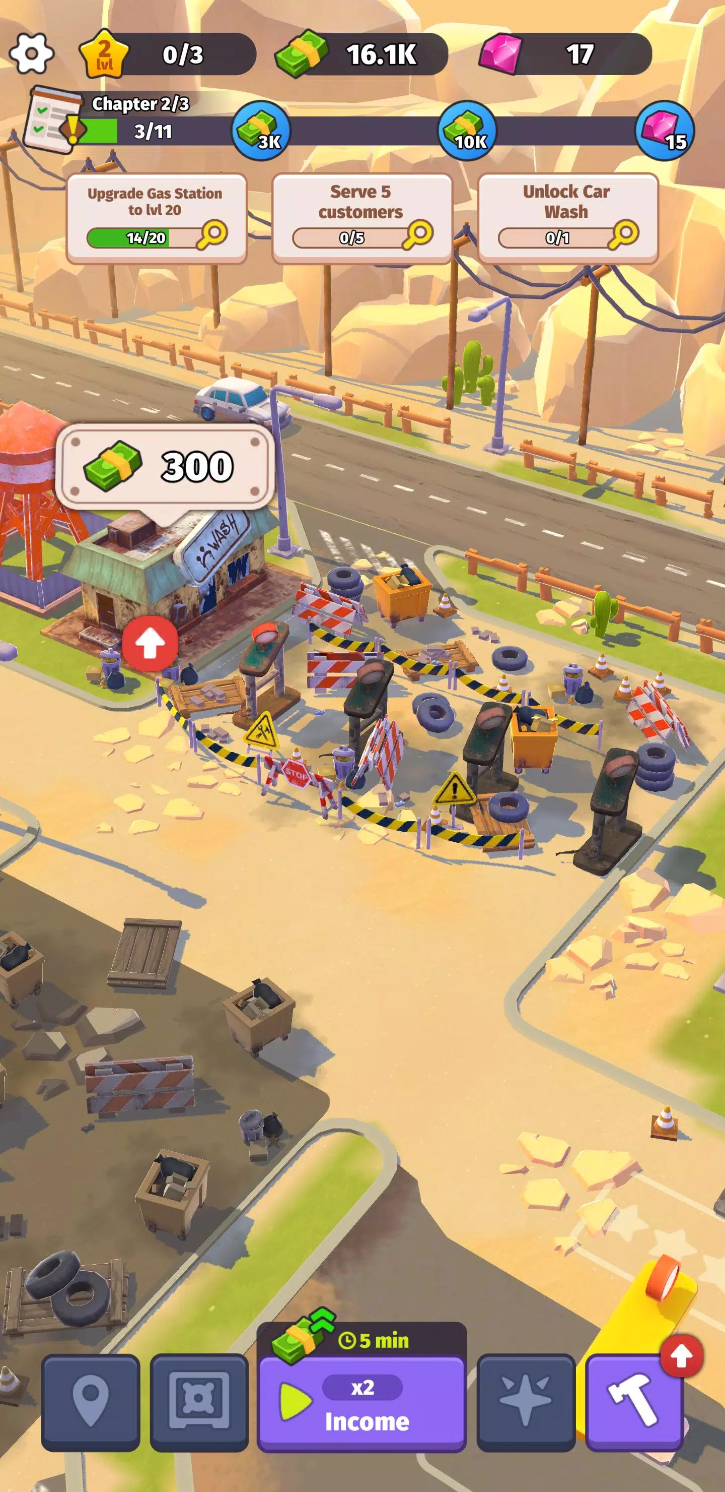Schermata Roadside Empire 1