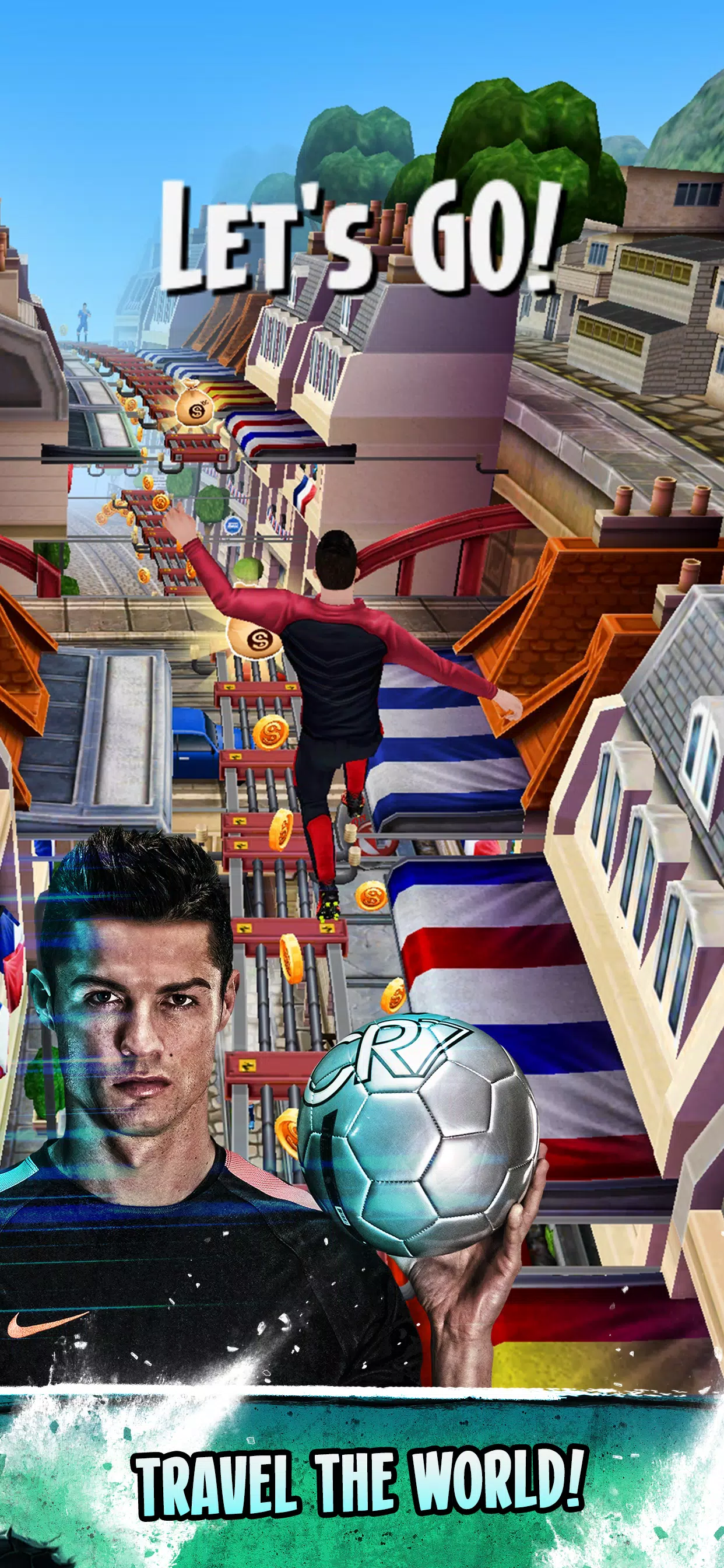 Ronaldo: Kick'n'Run Football Скриншот 1
