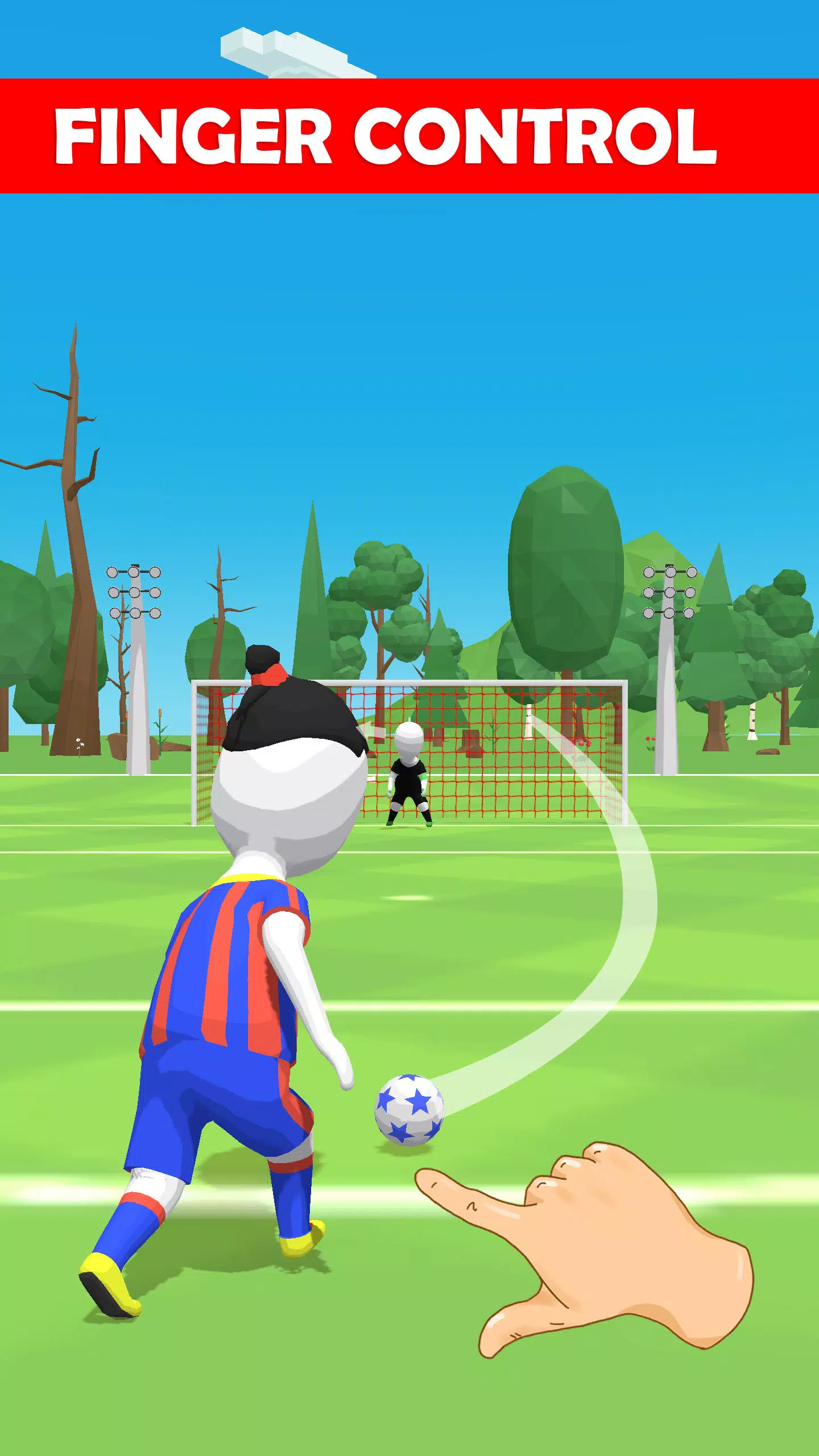 Stickman Freekick 螢幕截圖 0