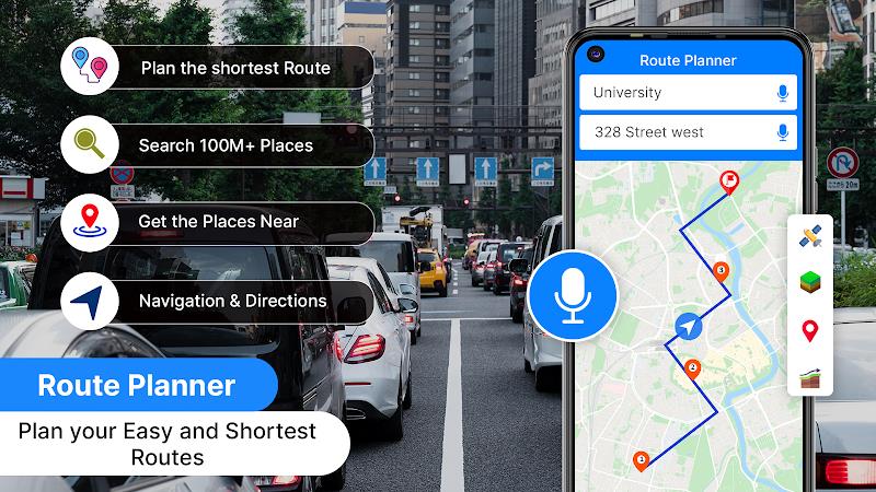 Street View Map Navigation App ဖန်သားပြင်ဓာတ်ပုံ 2