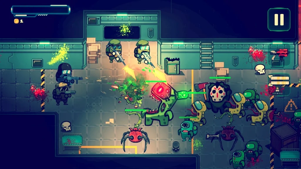 Zombie Space Shooter II 螢幕截圖 0