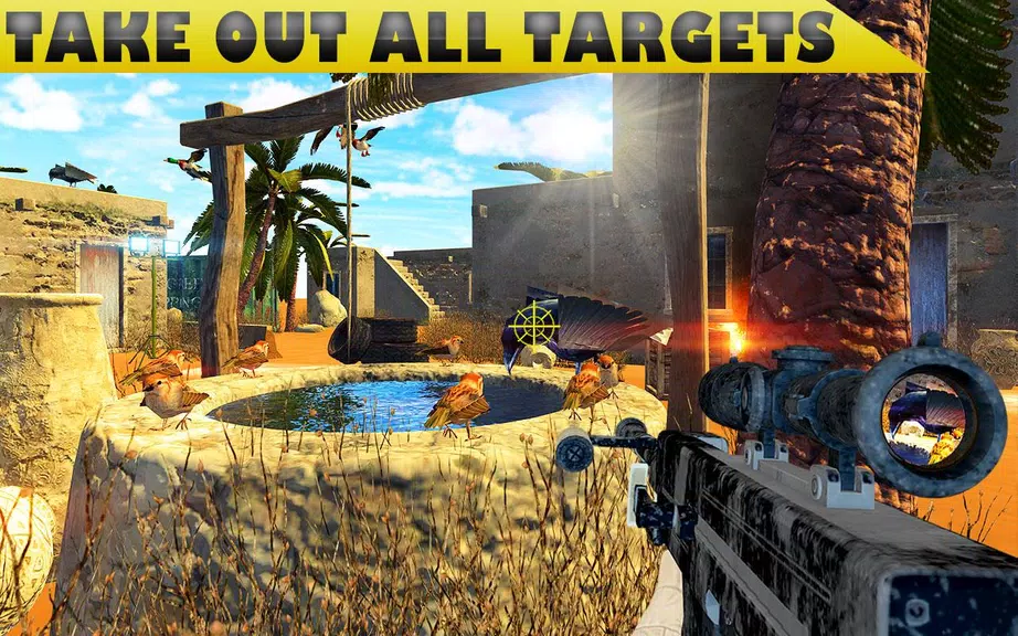 Desert Birds Sniper Shooter 3D应用截图第3张