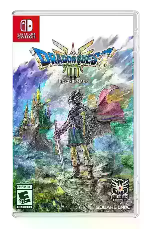 Dragon Quest III HD-2D Remake game cover