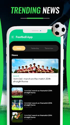 Live football: Live Soccer 螢幕截圖 3