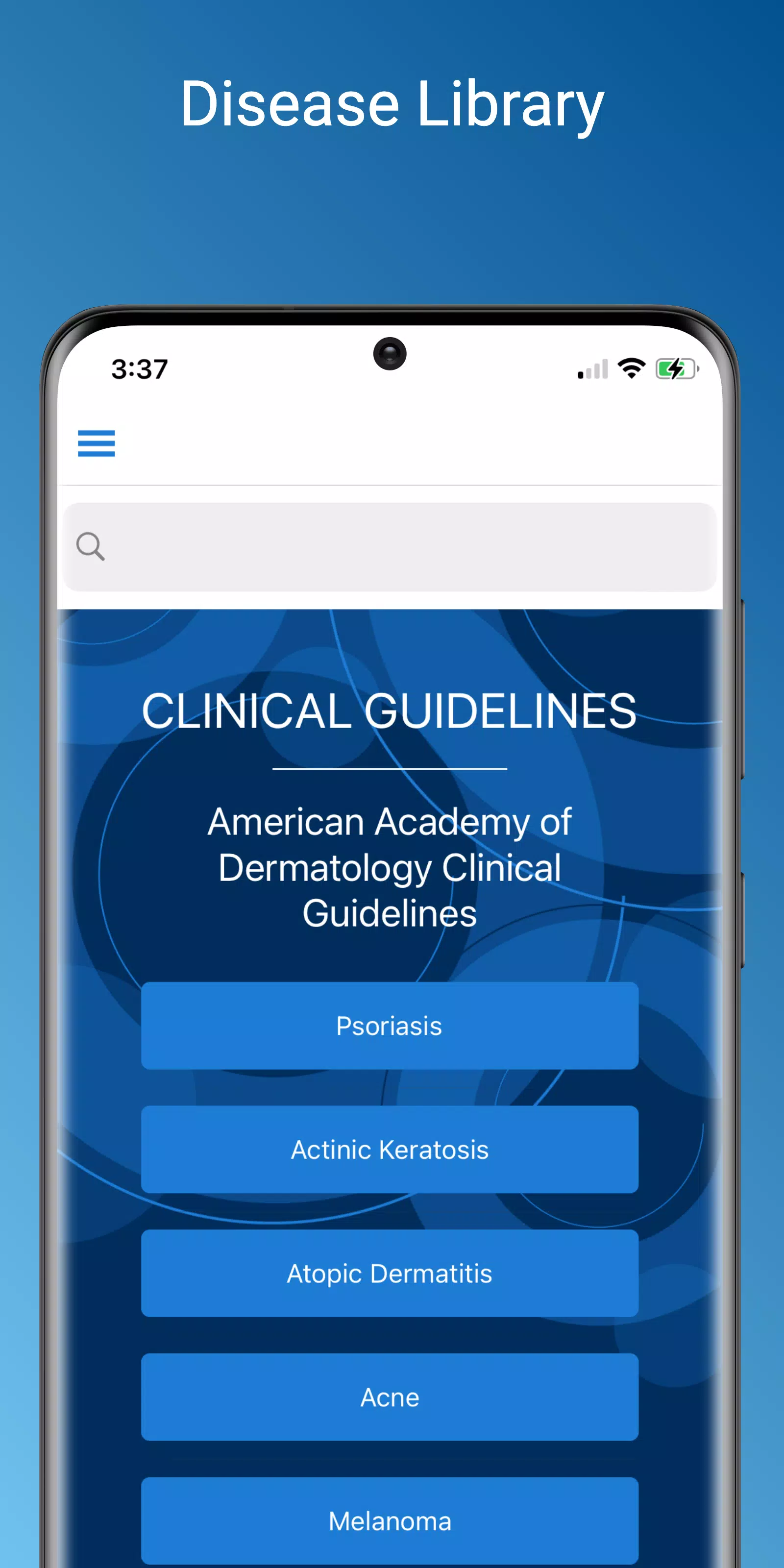 Clinical Guidelines 螢幕截圖 0