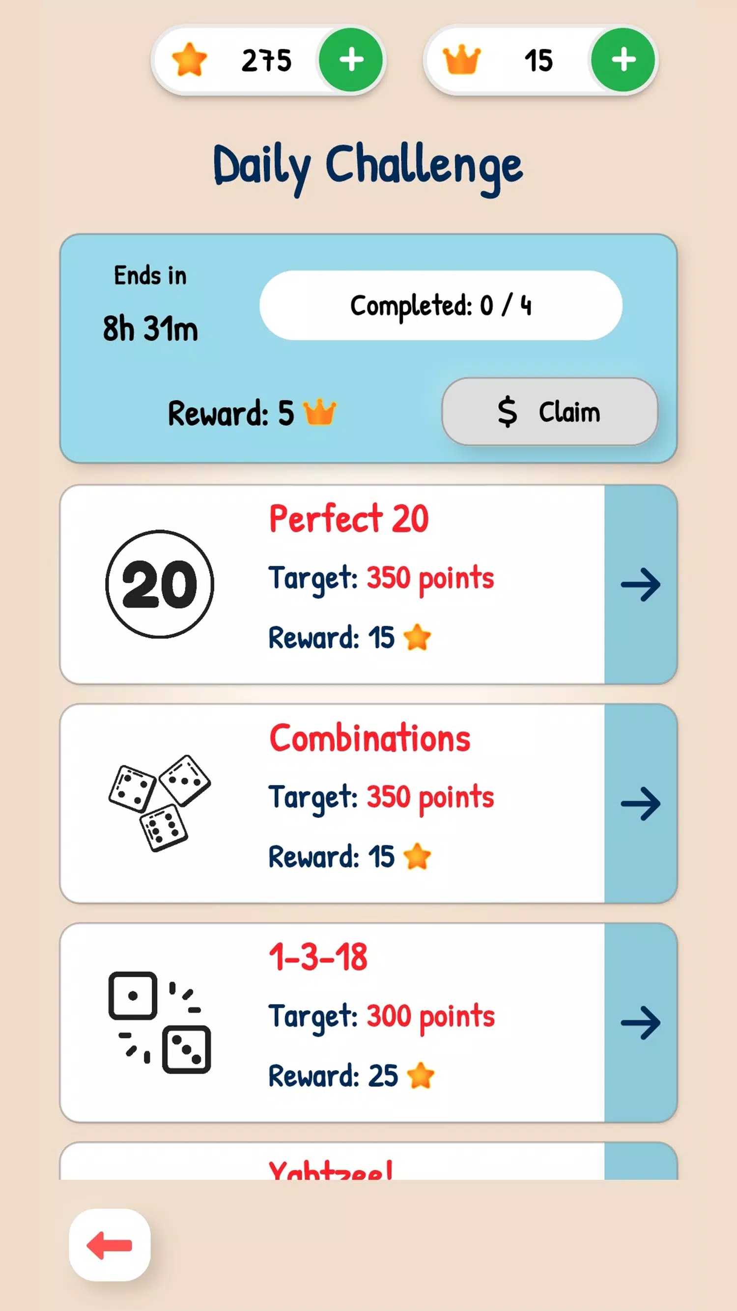 Lucky Dice Schermafbeelding 3