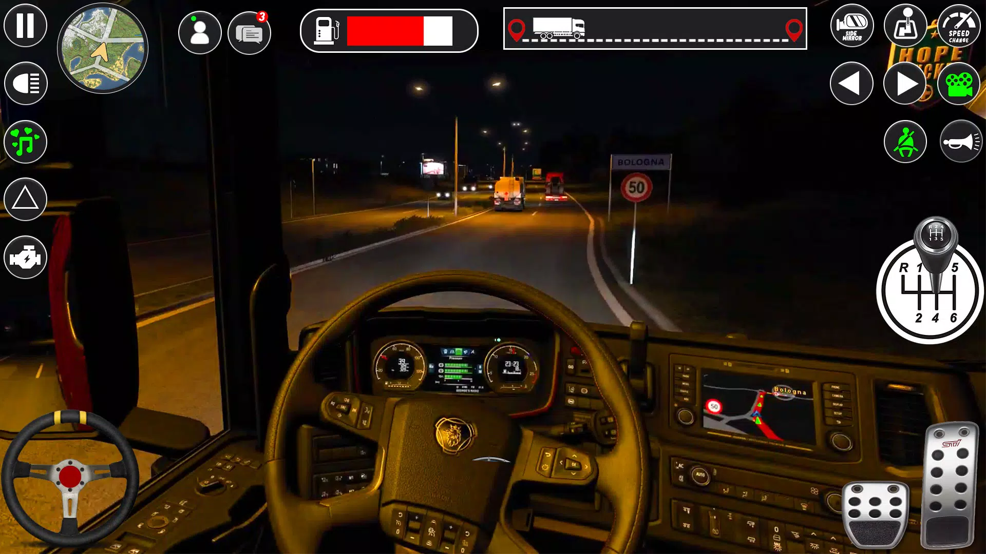 Euro Cargo Truck Simulator 3D 스크린샷 1